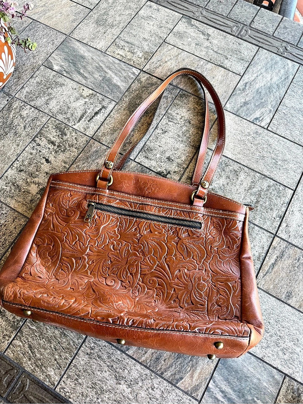 Patricia Nash Poppy Tote - Picture 2 of 11